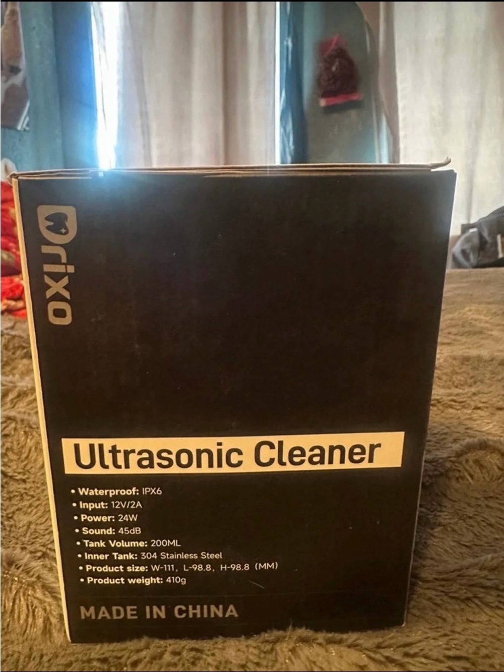 Drixo Ultrasonic Cleaner — White/Grey - Picture 2 of 4